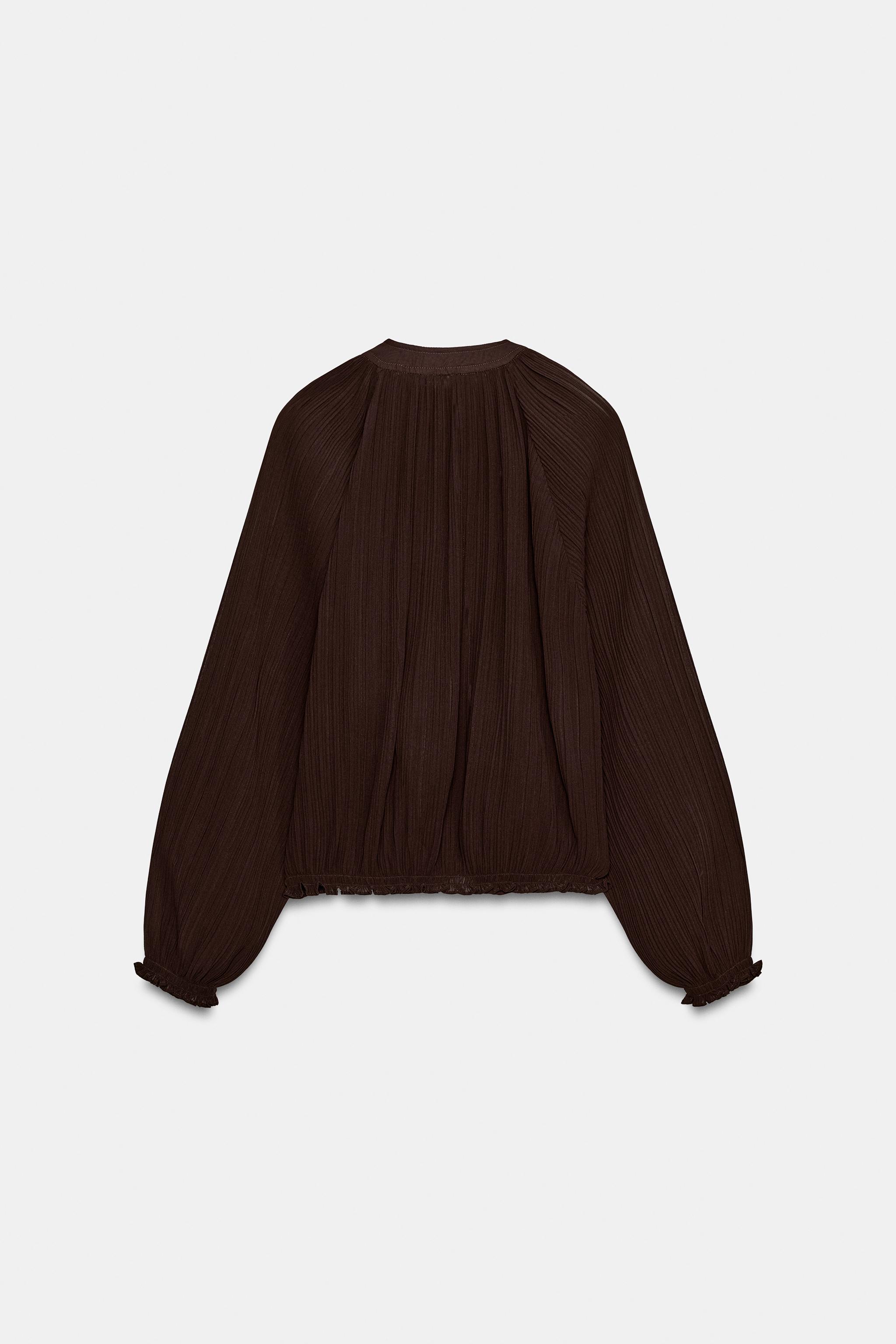PLEATED ORGANZA JACKET